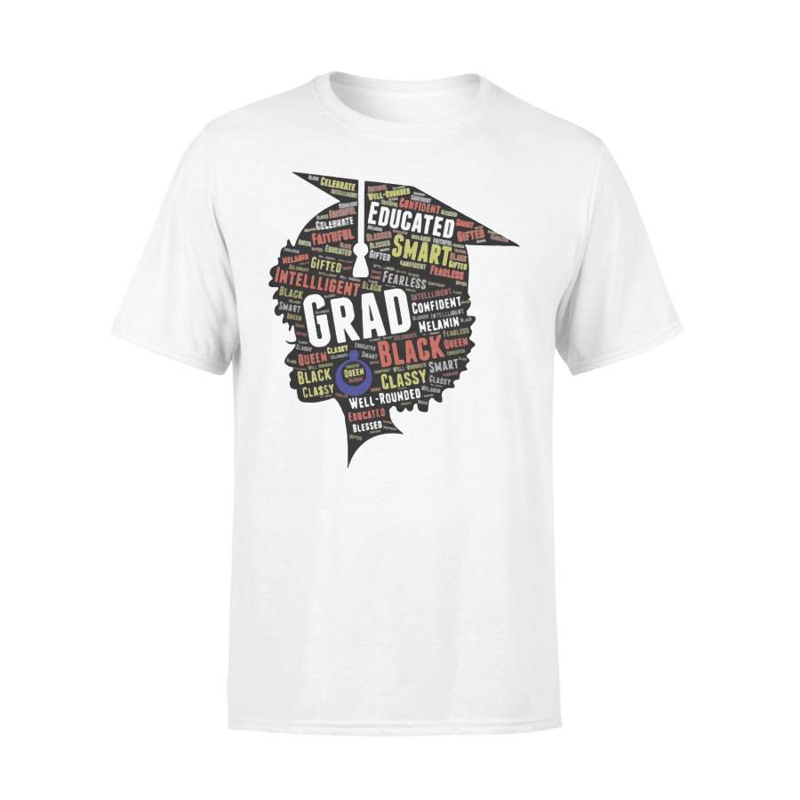 Grad Educated Smart Black Classy Magic T-shirt