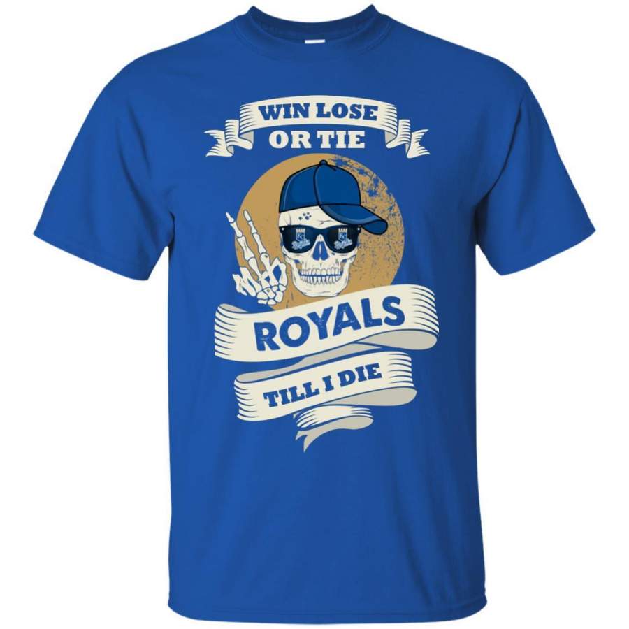 Skull Say Hi Kansas City Royals T Shirts