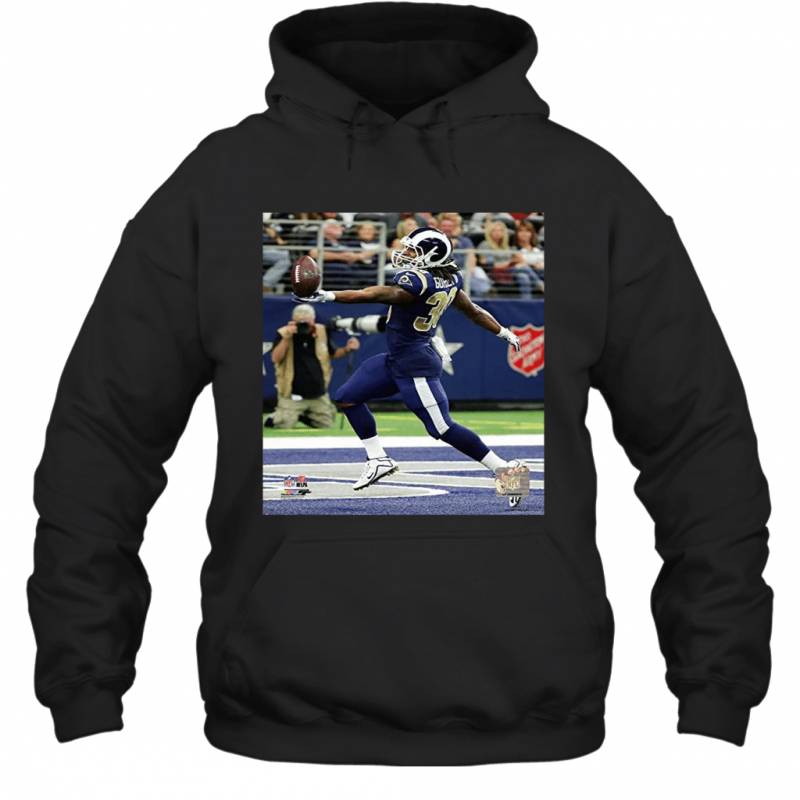 Todd Gurley Los Angeles Rams 2017 Action Hoodie