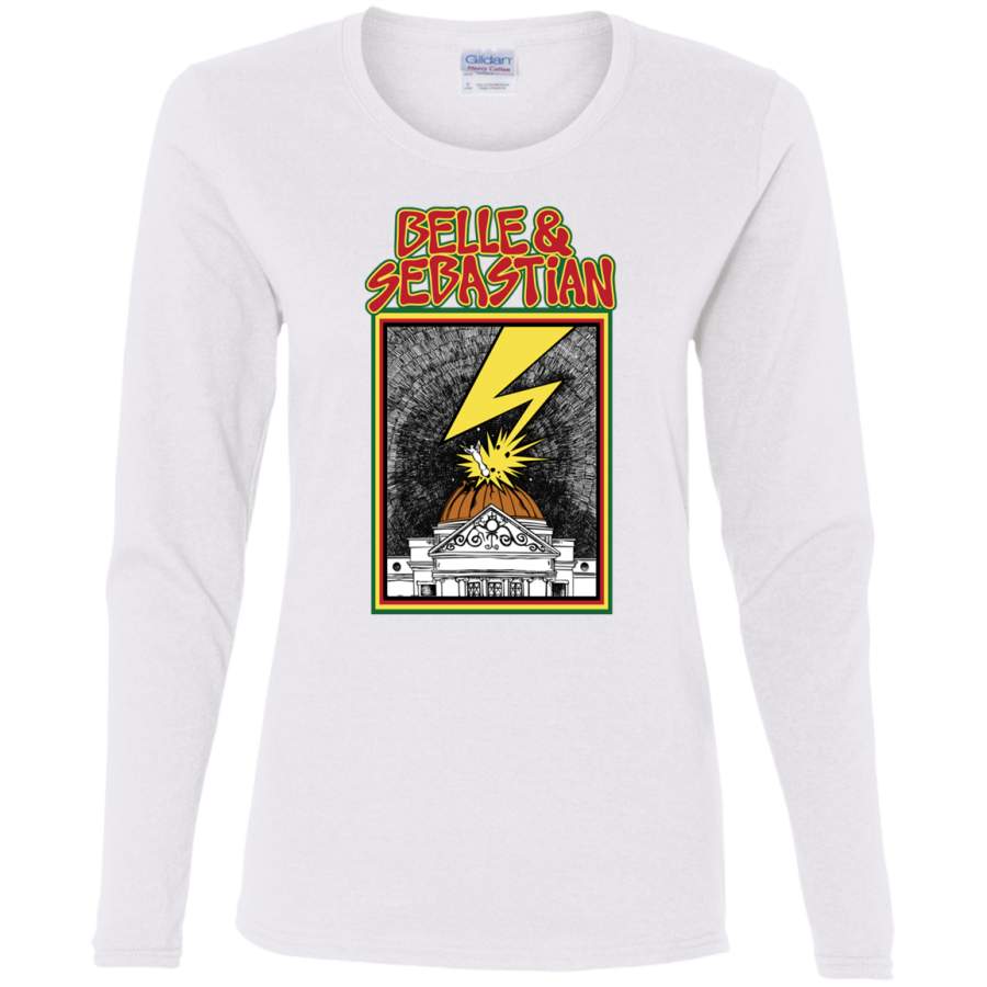 AGR BAD BRAINS BELLE and SEBASTIAN Ladies’ Cotton LS T-Shirt