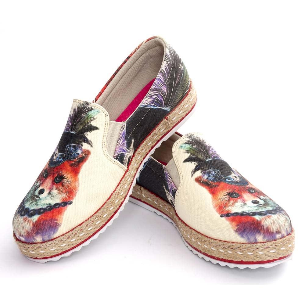 Stylish Fox Slip On Sneakers Shoes Hv1564 – No Exchange Or Return