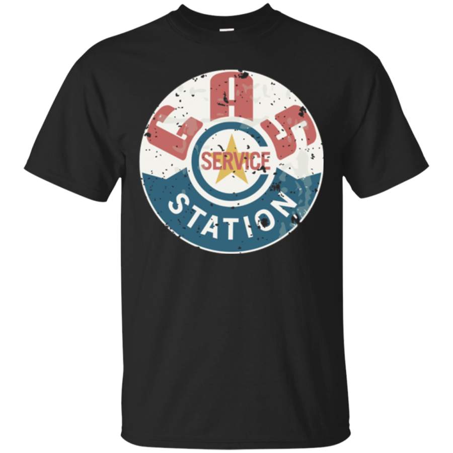 Vintage Gas Station T-shirt (distressed shirts women & men)