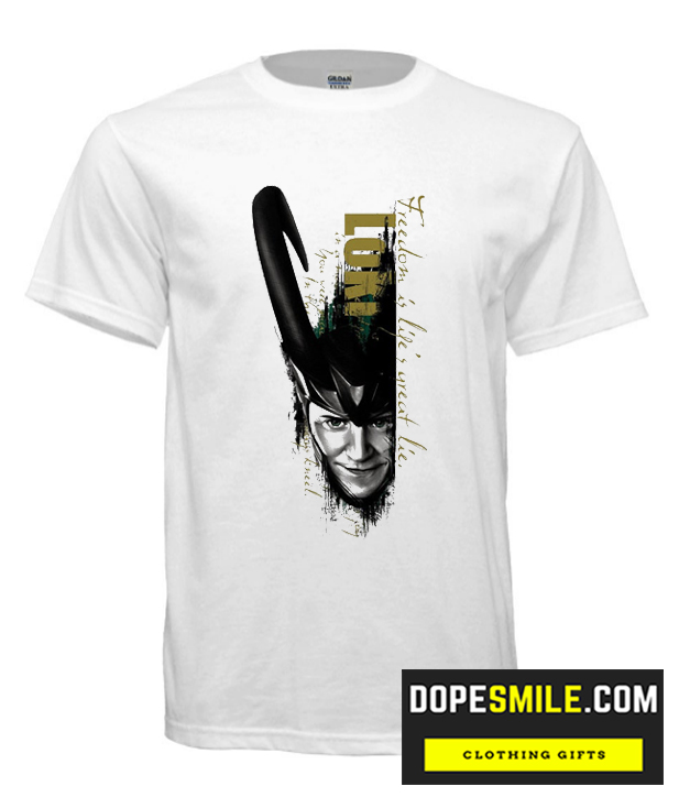 Loki Graphic cool   T Shirt