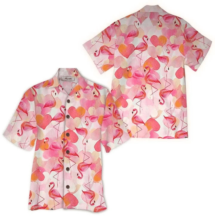 Flamingo Hawaii Shirt Unisex Adult Ha104236