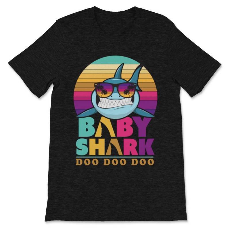 Baby Shark Print. Doo Doo Doo Tee. Premium Unisex T-Shirt