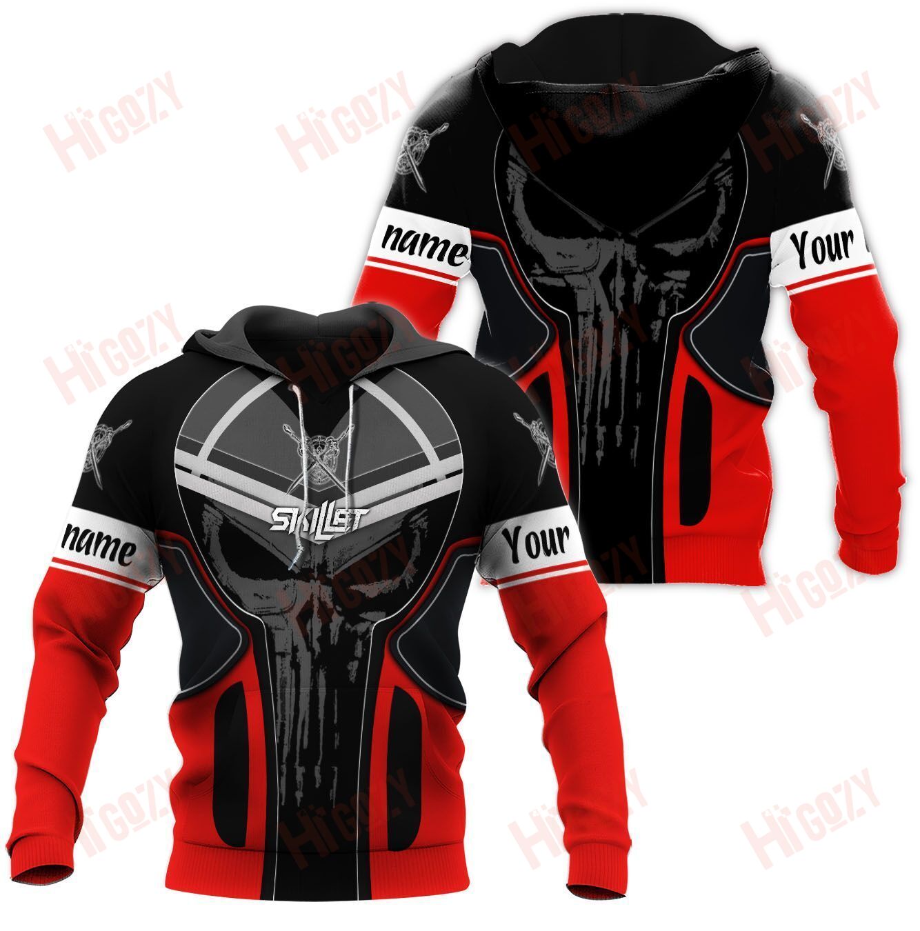 Skillet 3D All Over Printed Clothes – V623