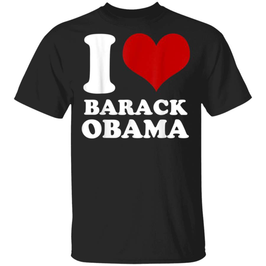 I Heart Barack Obama TShirt Men Women Kids