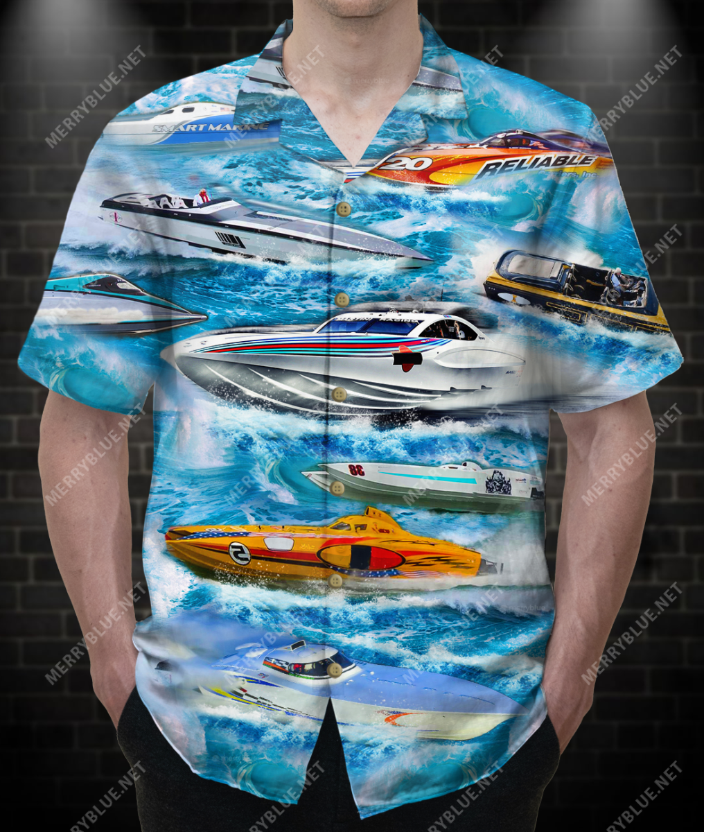 Row And Go Racing Boats Unisex Hawaii Shirt Ha16997