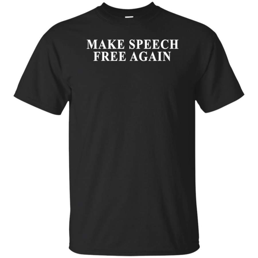 AGR Make Speech Free Again T-shirt Free Speech Tshirt Freedom