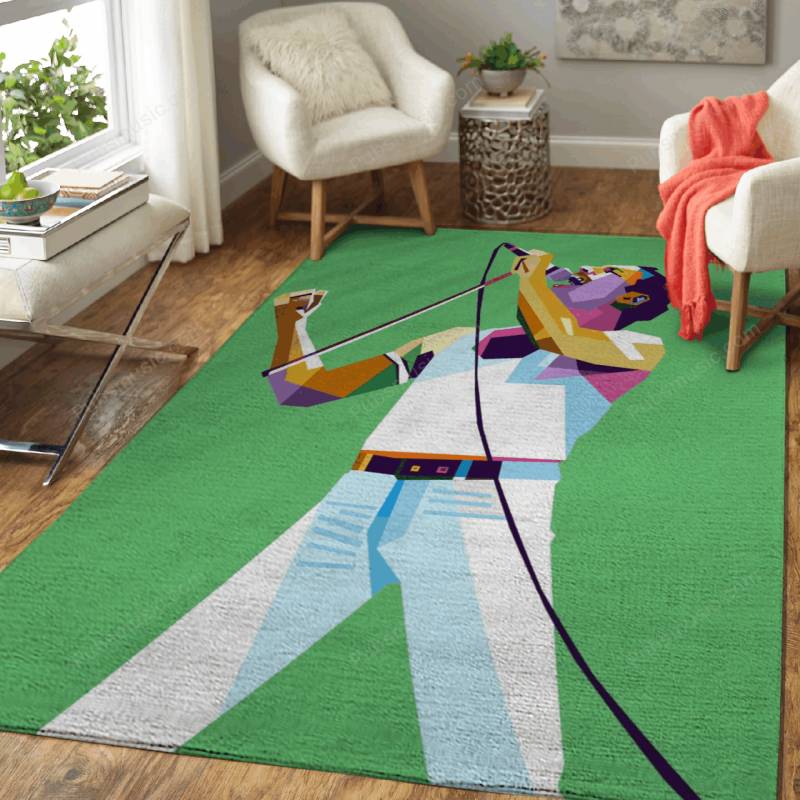 Freddie Mercury – Music Area Rug Carpet