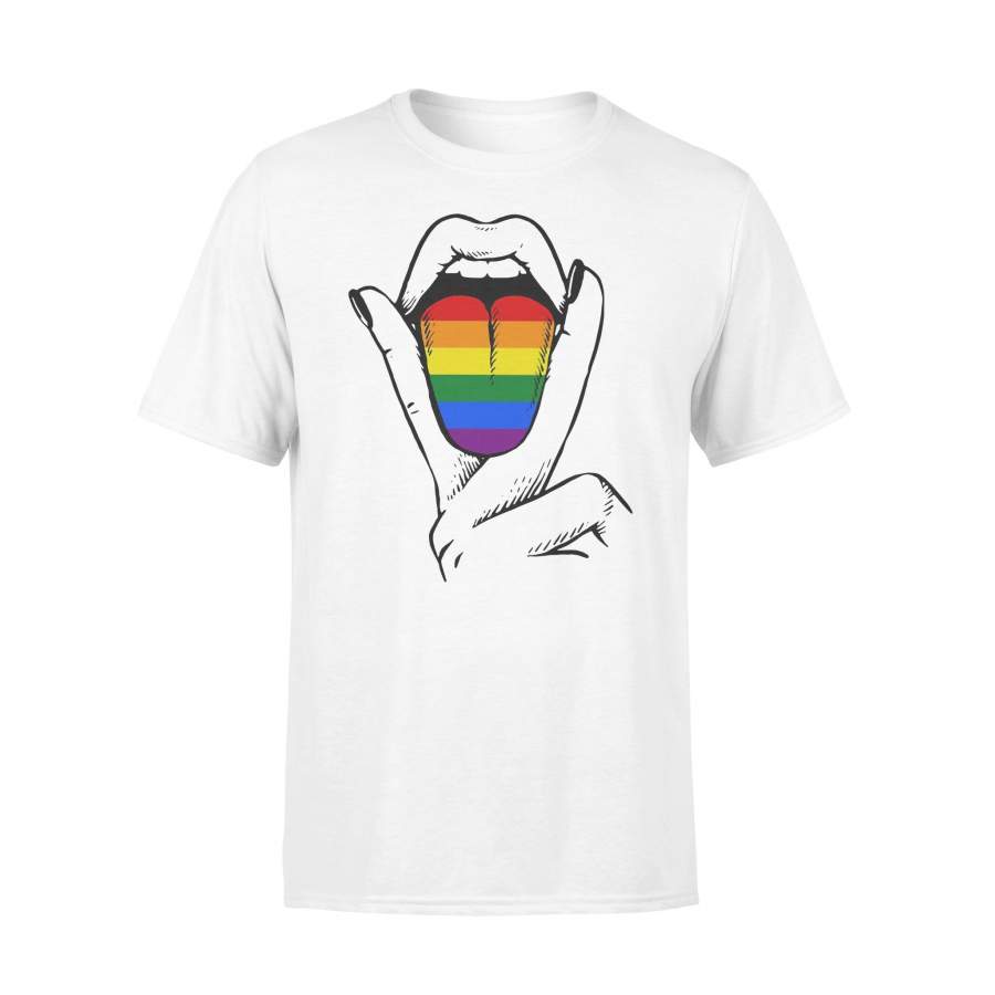 Lgbt Lesbian Tongue T-shirt