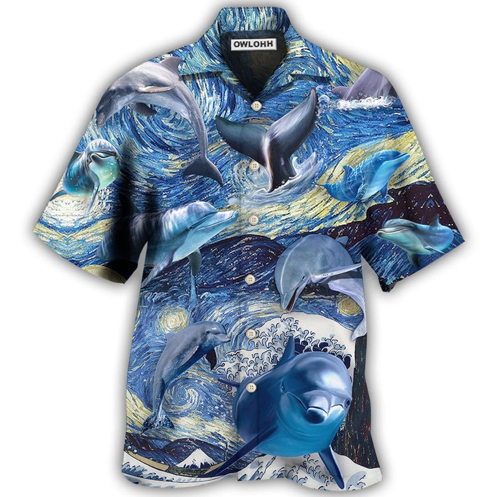 Dolphin Love His Friend – Hawaiian Shirt