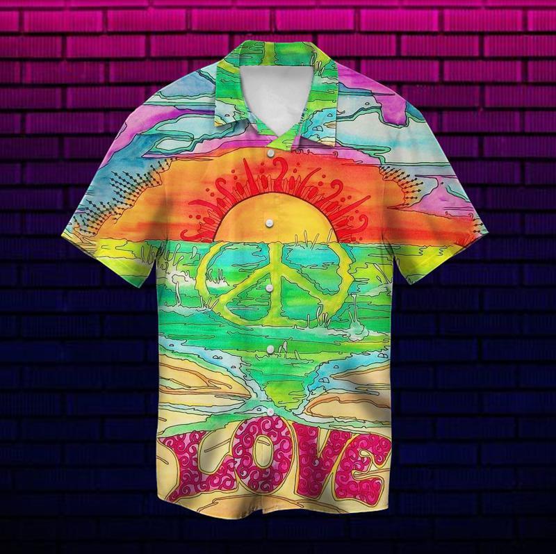 The Sunset Of Love Hawaiian Shirt Pre11110