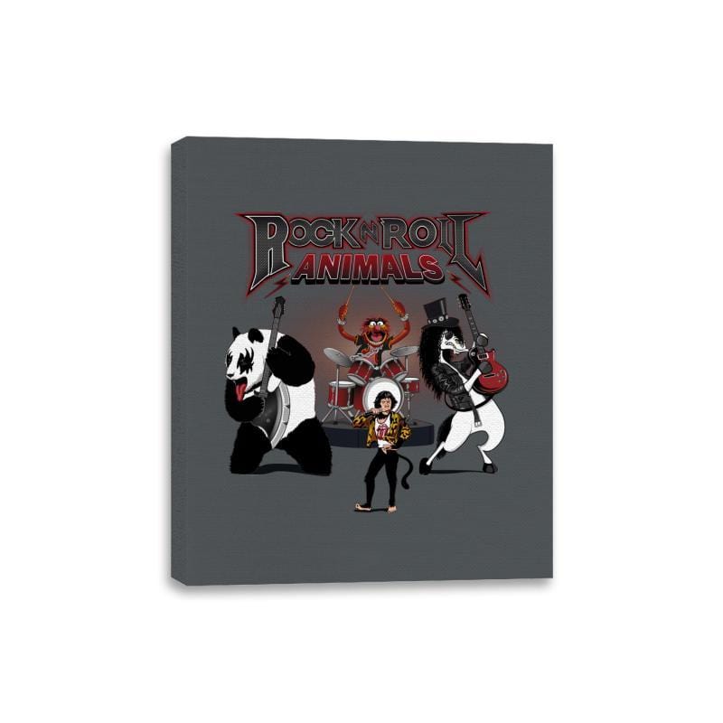 Rock & Roll Animals – Canvas Wraps