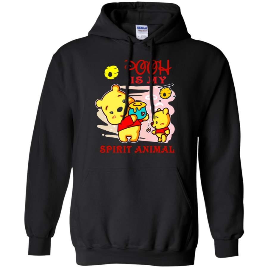 AGR Pooh Is My Spirit Animal Winnie The Pooh Hoodie