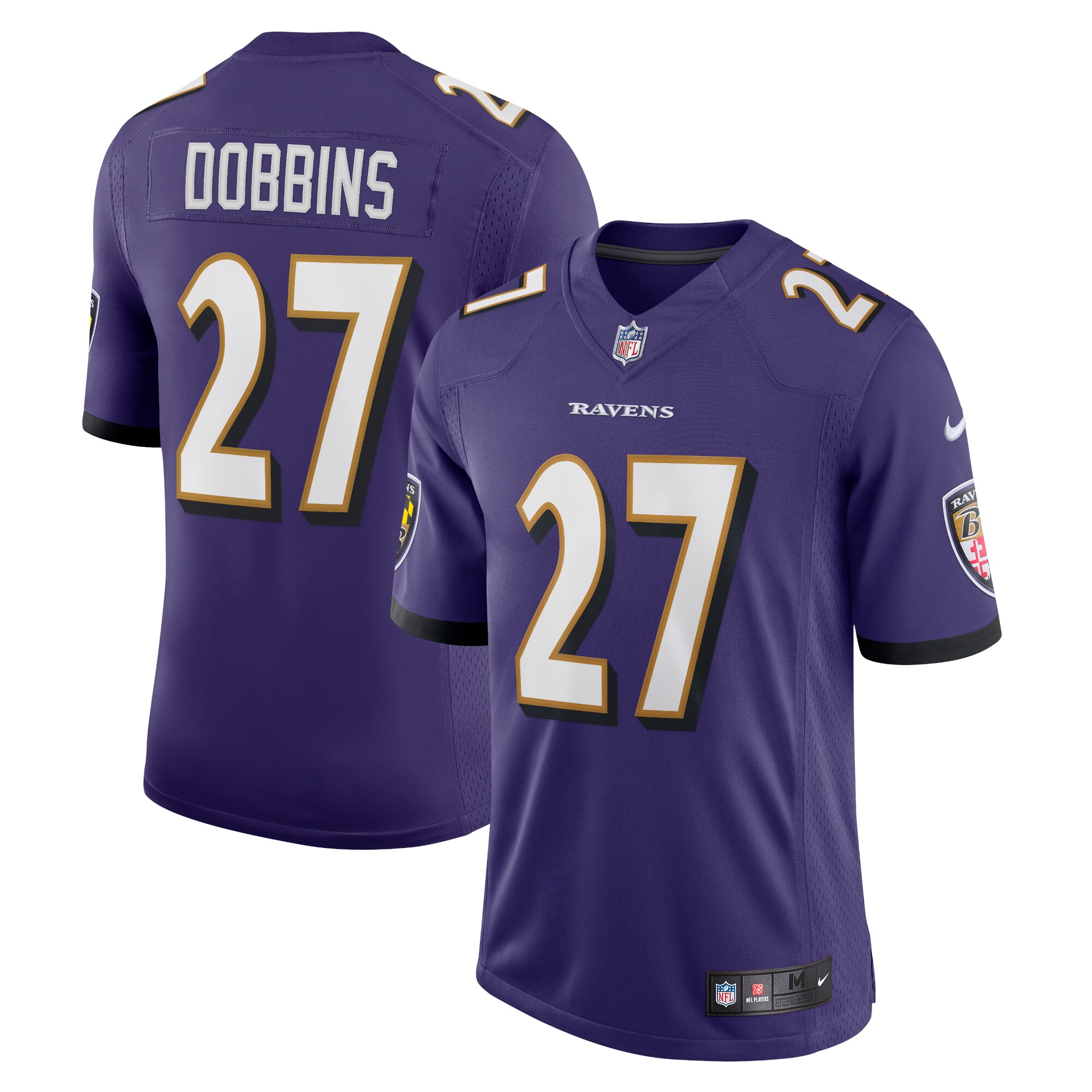 J.K. Dobbins Baltimore Ravens Vapor Limited Jersey – Purple