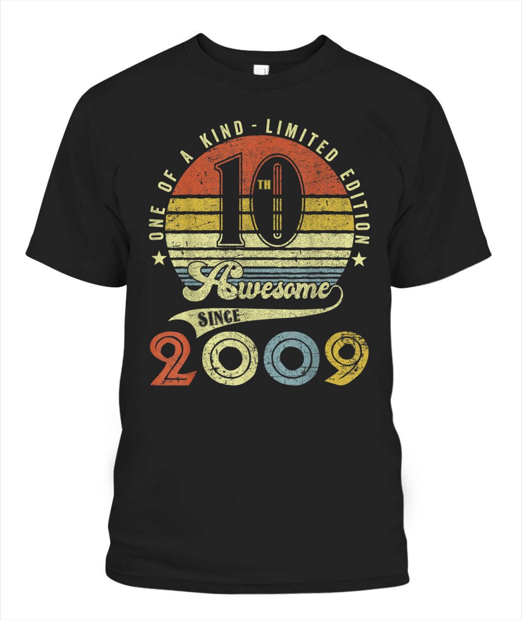 10th Birthday Vintage Retro 10 Years Old Customize Any Ideas, Personalized T-shirt, Hoodie Adult, Kid, Unisex