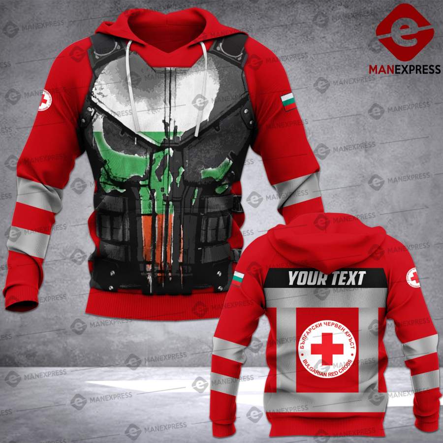 ARMOR LMT CUSTOMIZED BULGARIAN EMS – PARAMEDIC BULGARIA 3D HOODIE VLIN