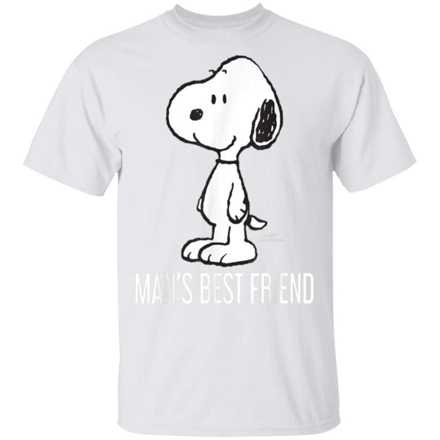 Peanuts Snoopy Mans Best Friend T-Shirt