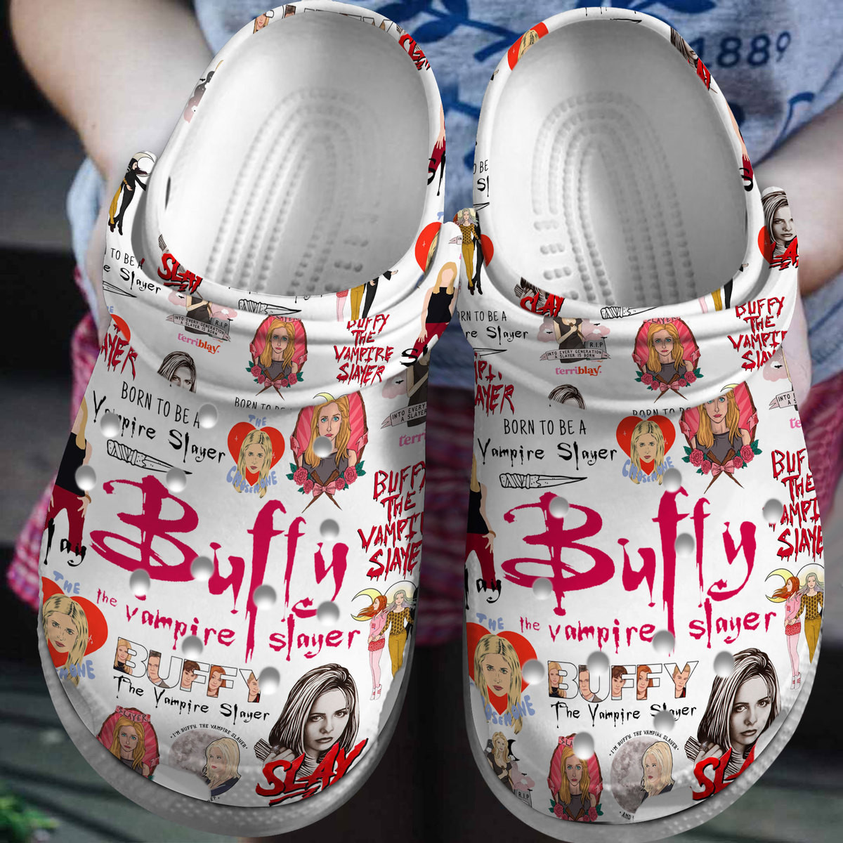 Buffy The Vampire Slayer Movie Crocss Clogs For Men Women And Kid Bm1411-2018-1