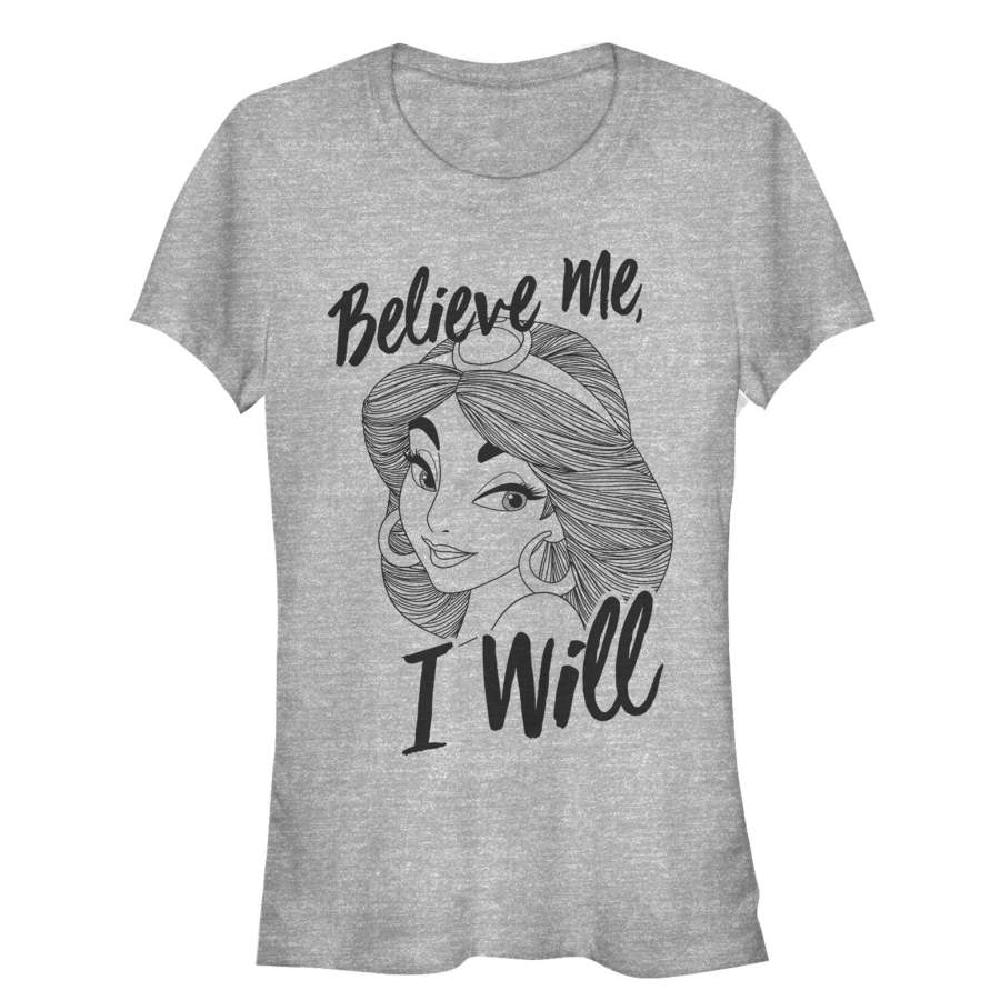 Aladdin Junior’s Jasmine Believe Me  T Shirt