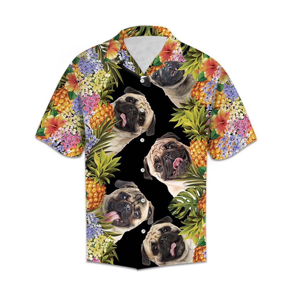 Aloha Pug Hawaii Shirt For Hawaii Ha45387