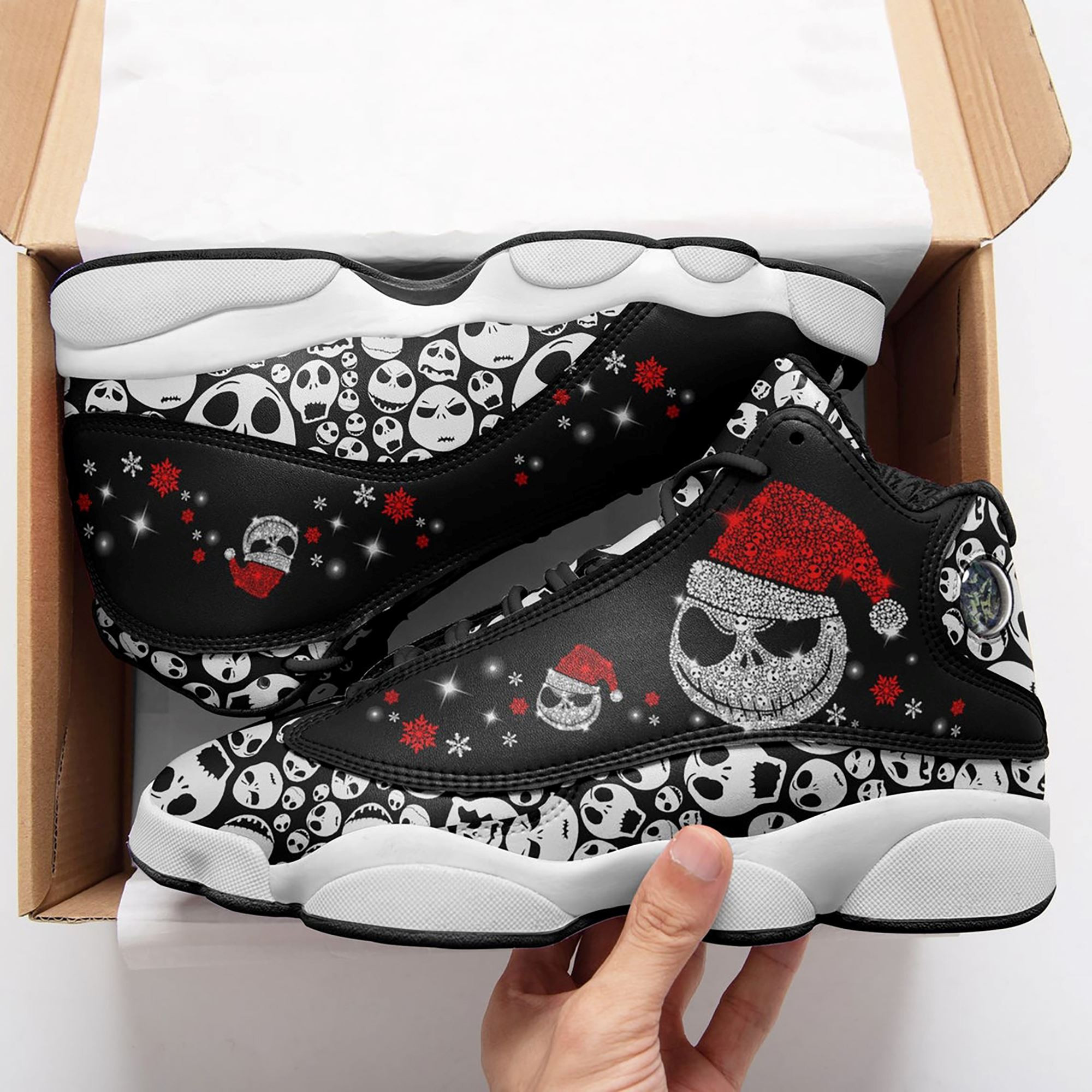 Jack Skellington Christmas Gift For Fan Sneakers Ver6 For Lover Jd13 Shoes