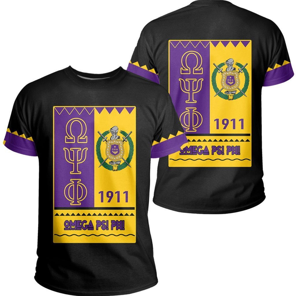 Fraternity Tshirt – Omega Psi Phi Black Style Tshirt