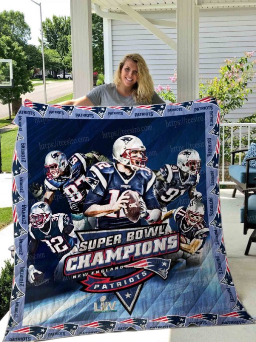 New England Patriots 3 D Premium Quilt 004 Gift Idea For Fan