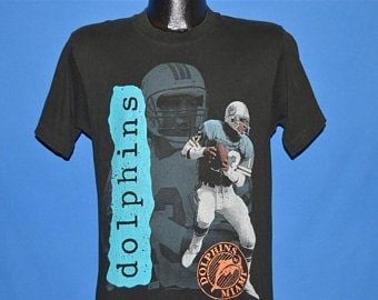 90s Miami Dolphins Dan Marino T-shirt 9528