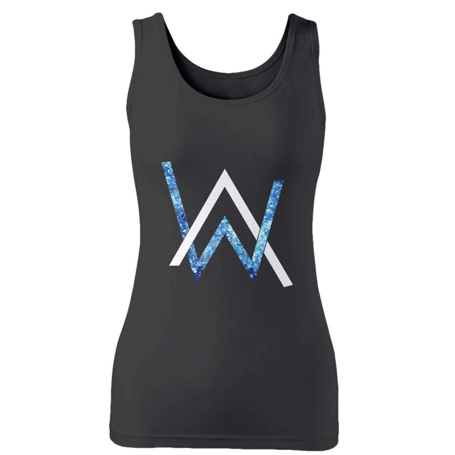 Alan Walker Emblem Glitter Woman’s Tank Top