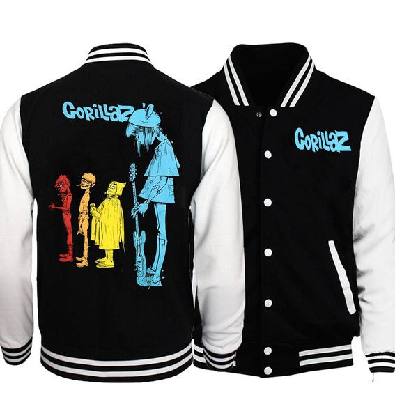 Gorillaz Rock The House Baseball Jacket Sweatshirt T-Shirt