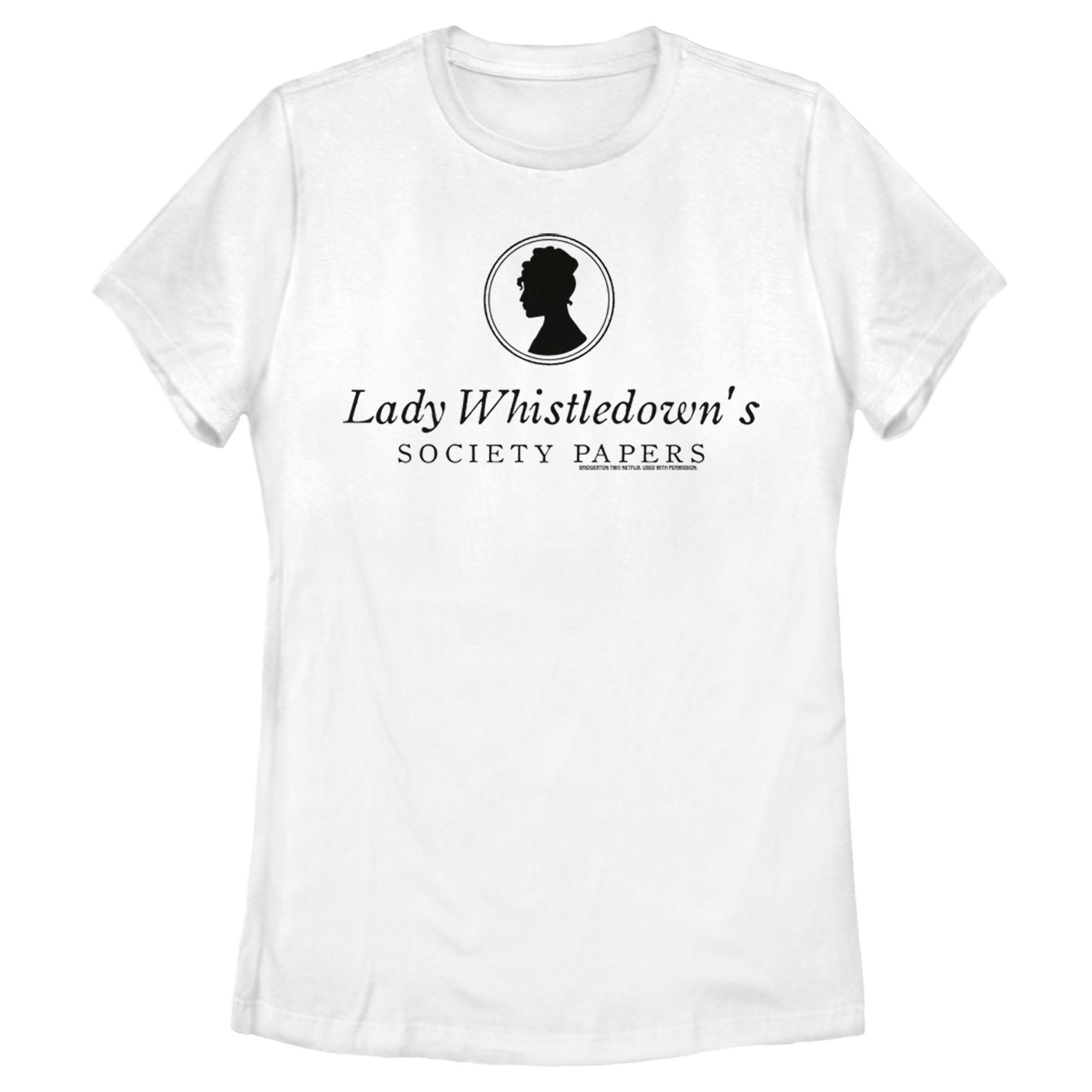 Bridgerton Women’S Lady Whistledown’S Society Papers  T-Shirt