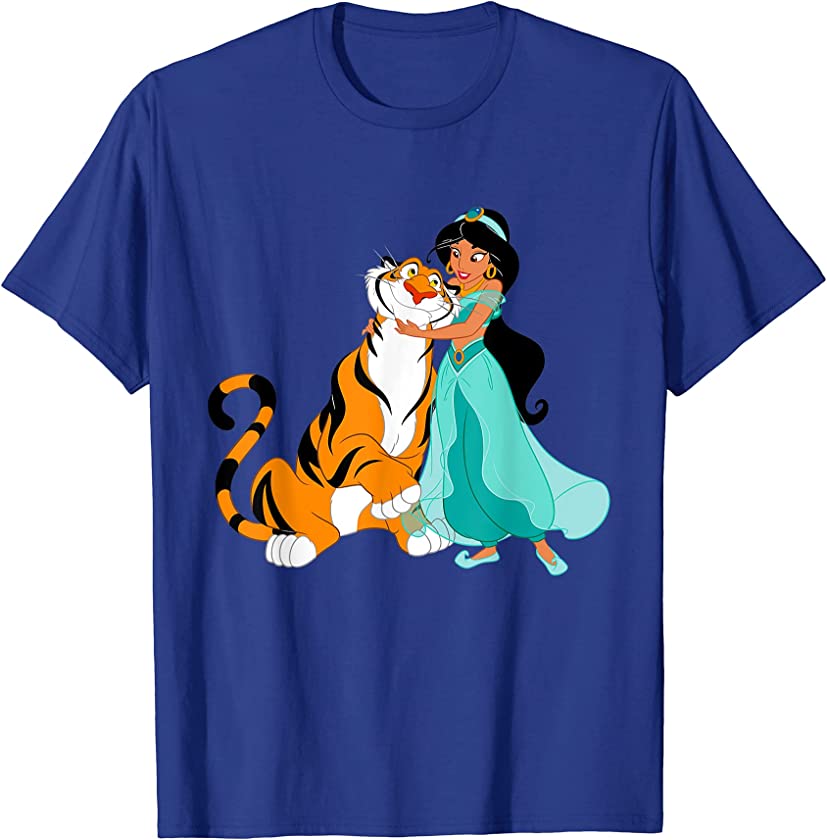 Aladdin Princess Jasmine and Rajah Friends T-Shirt