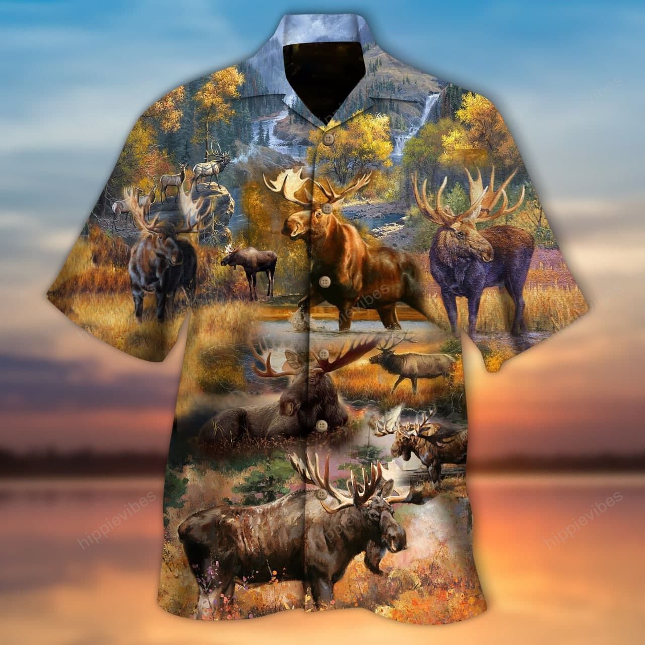 Advice From A Moose Spend Time In The Woods Hawaii Shirt Re Ha85499