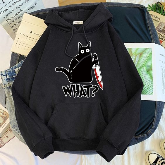 What Murderer Cat Hoodie