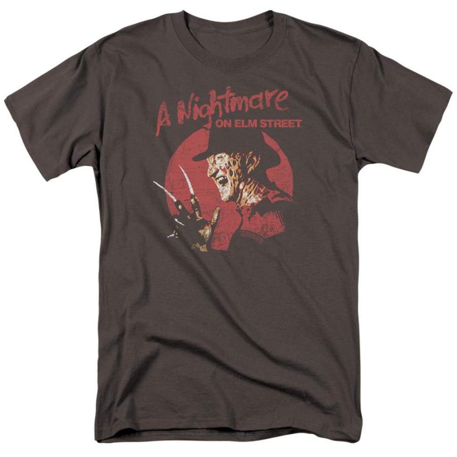 A Nightmare on Elm Street Freddy Circle Men’s Regular Fit T-Shirt