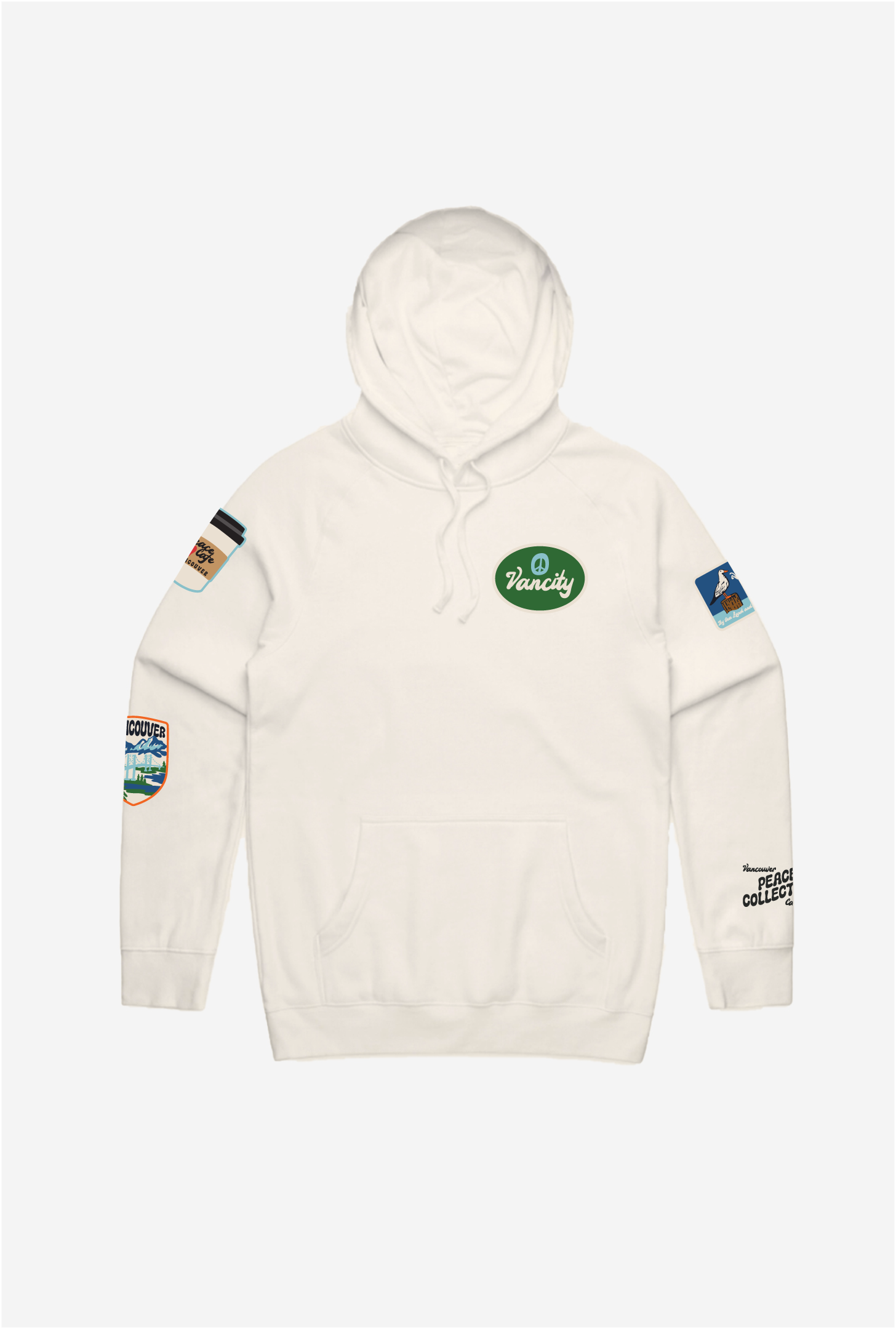 Vancity Patch Hoodie – Ivory