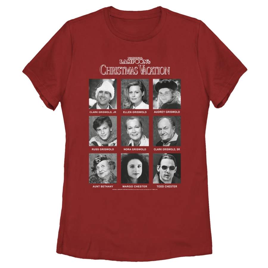 National Lampoon’s Christmas Vacation Women’s Griswold Yearbook  T Shirt