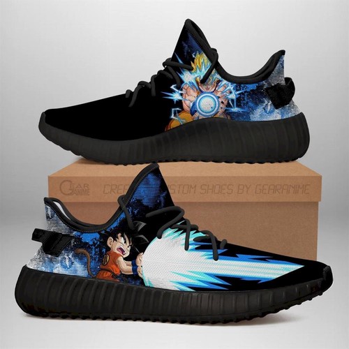 Best Goku Kamehame Yz Sneakers Dragon Ball Z Shoes Anime Yeezy Sneaker