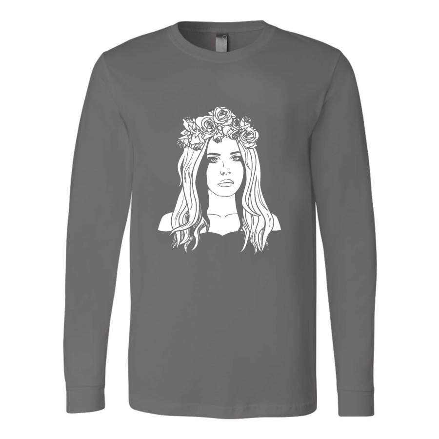 Lana Del Rey Born To Die Song Music Indie Pop Singer Artist Long Sleeve T-Shirt