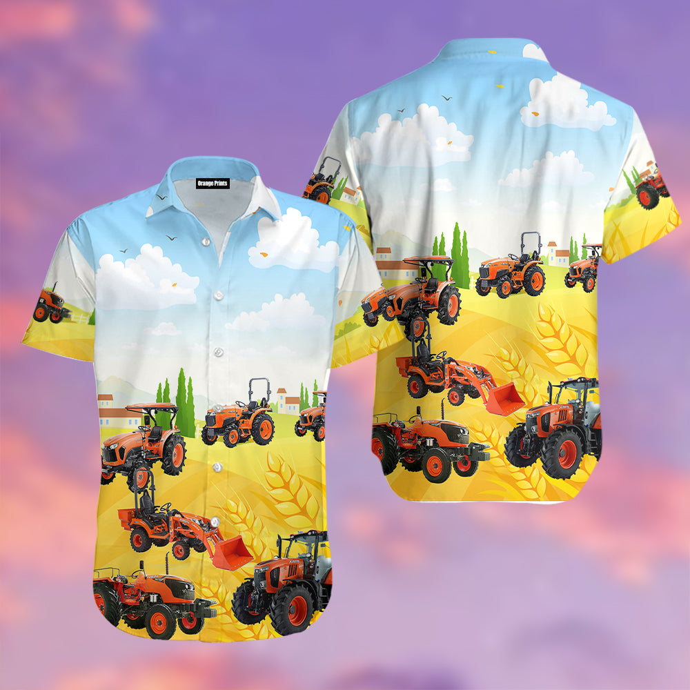 Kubota Tractor Hawaii Shirt For Men Women Ha38193