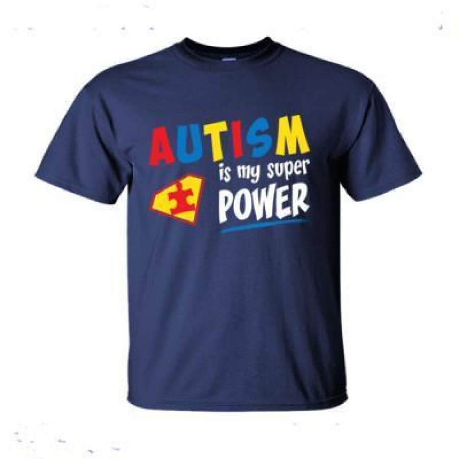 AGR Austism Is My Super Power – Ultra-Cotton T-Shirt