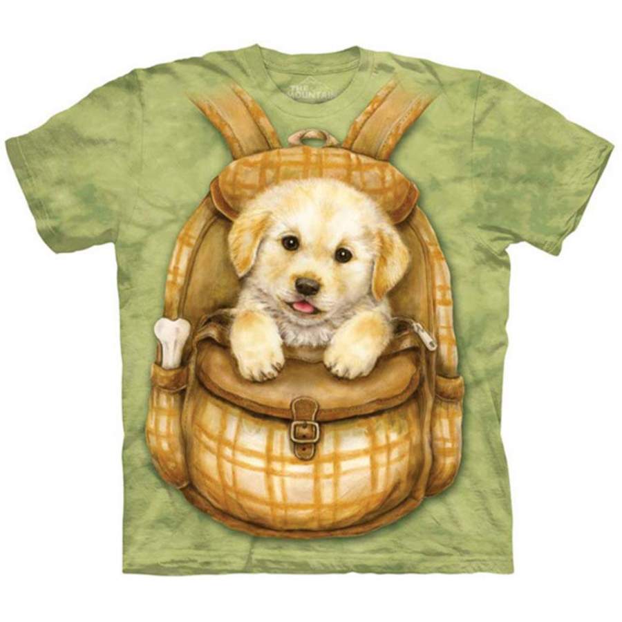 Puppy Backpack T-shirt