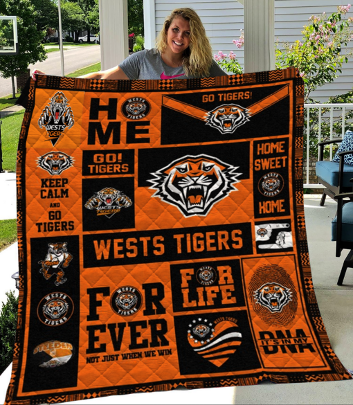 Wests Tigers Quilt Blanket H98