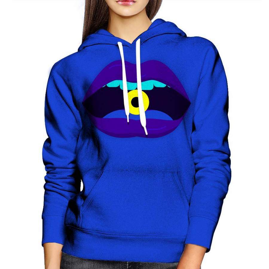 Yellow Candy Womens Hoodie