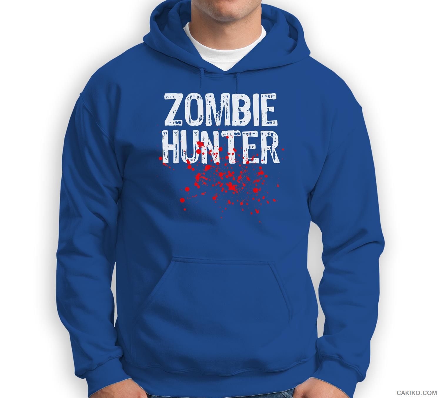 Zombie Hunter Halloween Costume Lazy Easy Sweatshirt & Hoodie