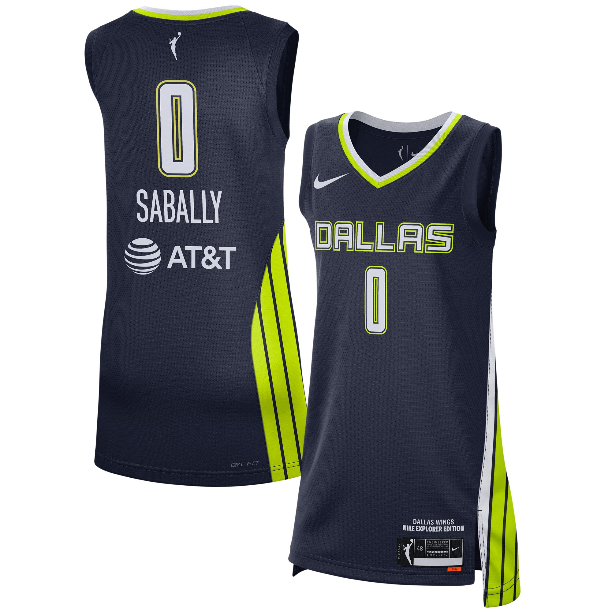 NBA Dallas Wings Dri-FIT WNBA Victory Jersey – Womens