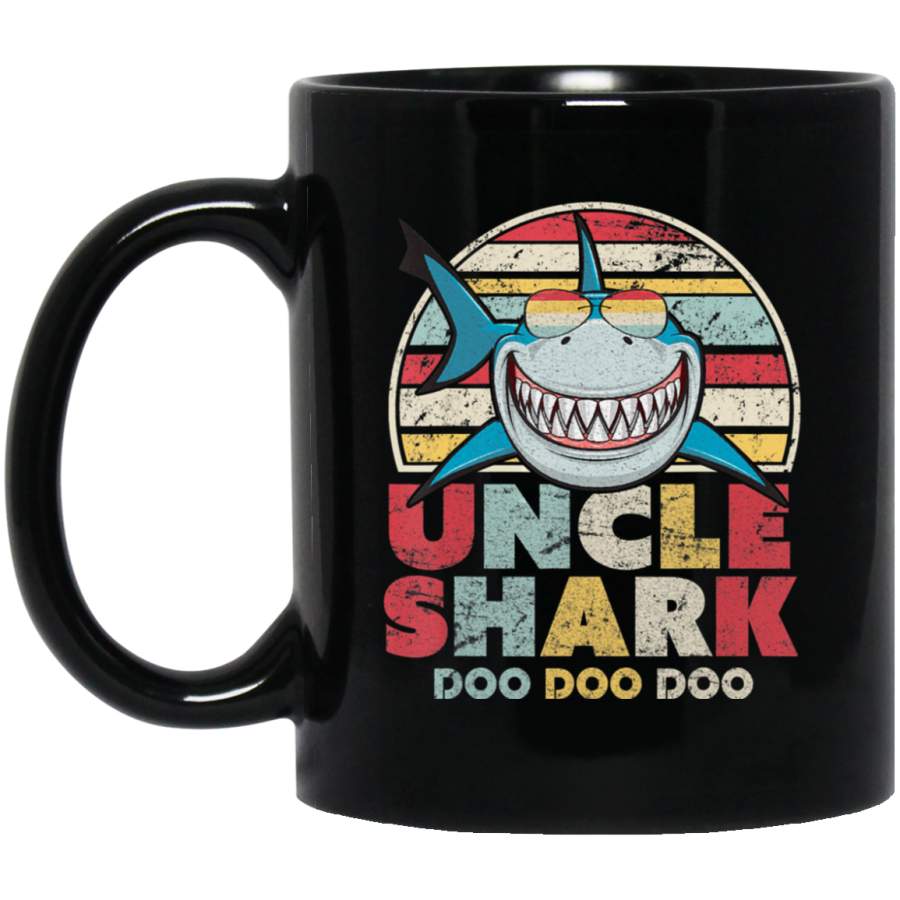 Uncle Shark . Doo Doo Doo_2527 Coffee Mug