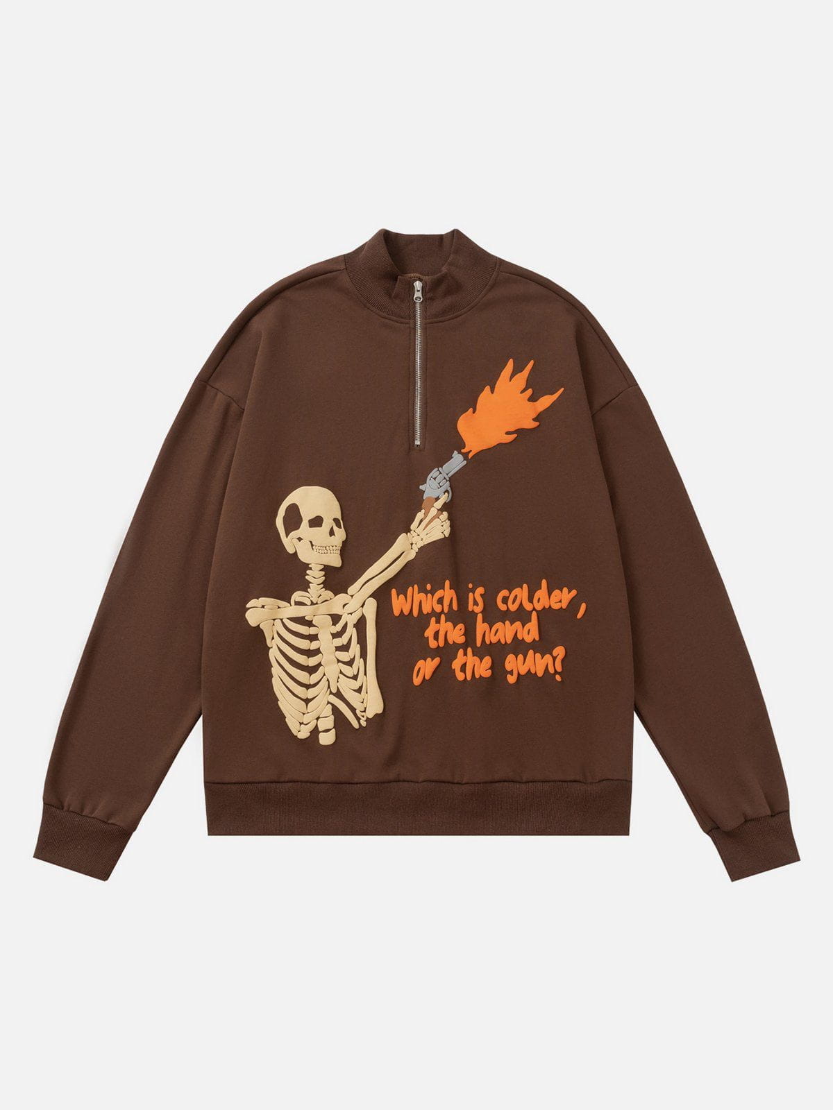 Talishko™ – Skeleton Shot Foam Sweatshirt